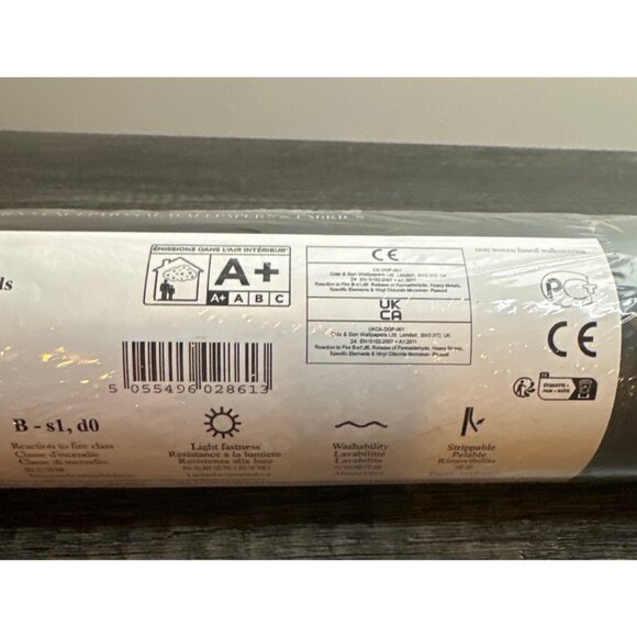 NEW Cole and Son Hummingbirds Wallpaper Charcoal/Ginger -112/4017 | - Picture 8 of 9